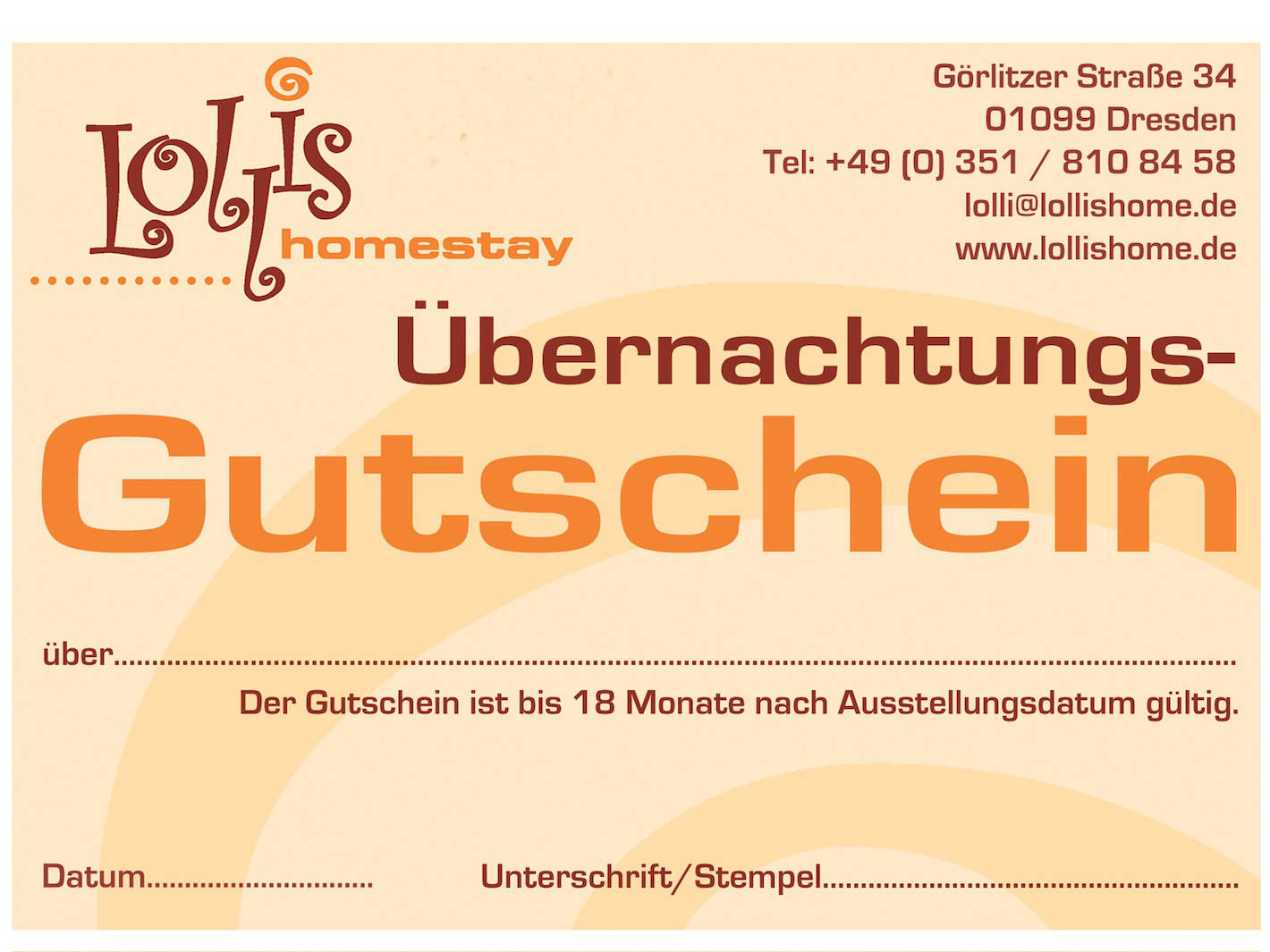 25€ Gutschein